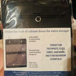 Bathroom Cabinet Mesh Organizer